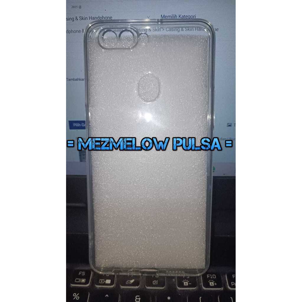 Softcase Silikon Transparant Casing Caseng OPPO R11S PLUS