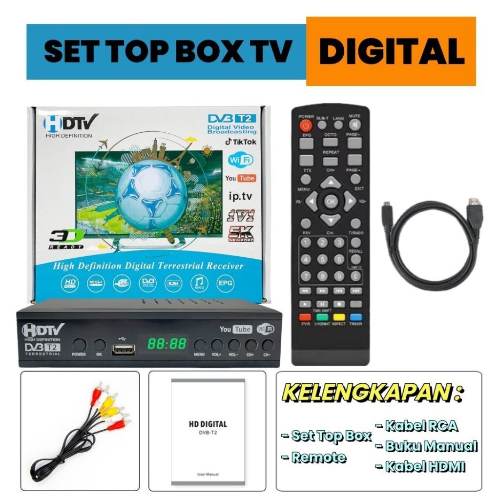 (Masa Kini) SetTop Box hdtv STB Set Top Box STB HDTV