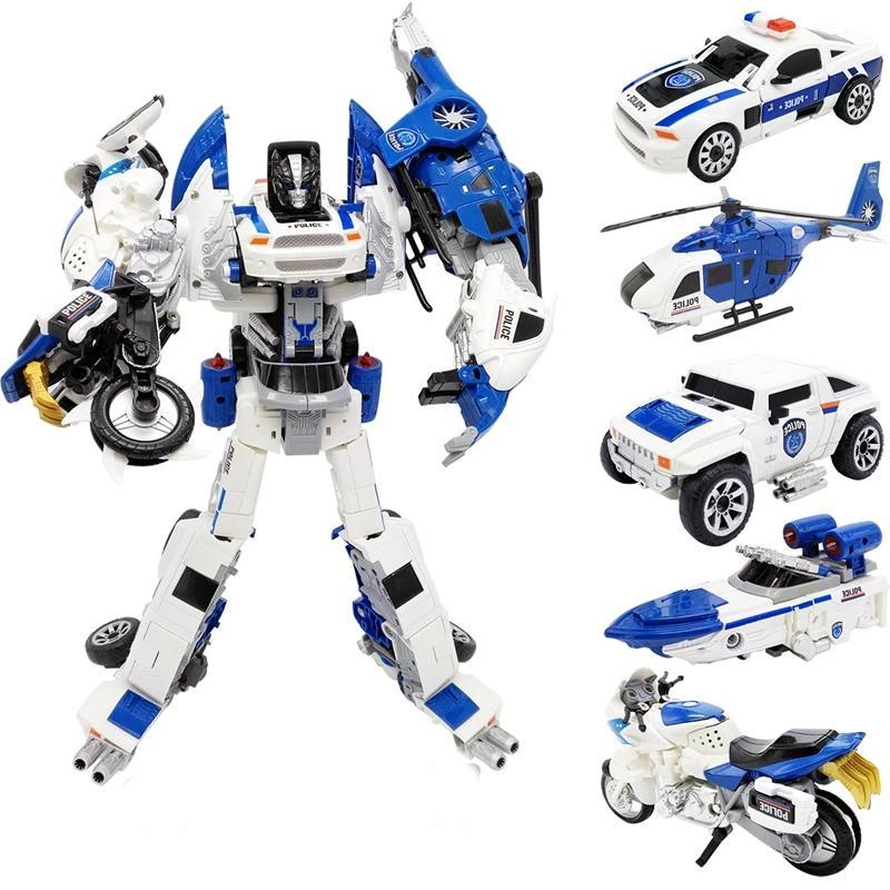 Transformation Alloy Deformation Robot 2 In 1 Car Model Vehicle Toys Action Figure Boys  Transformat