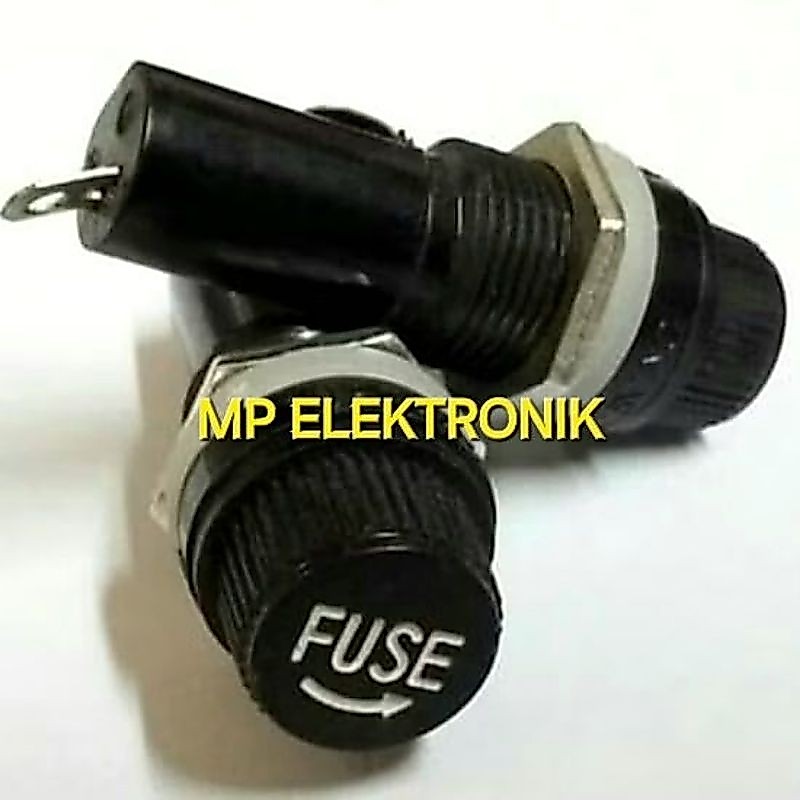 FUSE HOLDER BESAR PLUS SEKRING POWER AMPLIFIER
