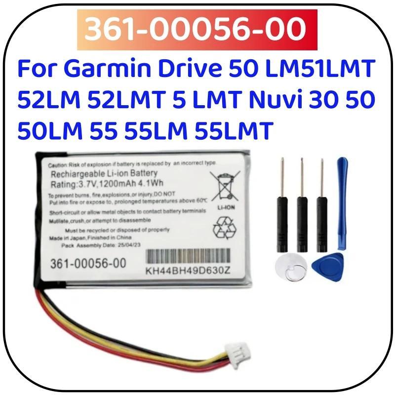 GPS Navigator Battery 361-00056-00, 361-00056-50 for Garmin Drive 50 LM,51LMT,52LM,52LMT,5 LMT,Nuvi 