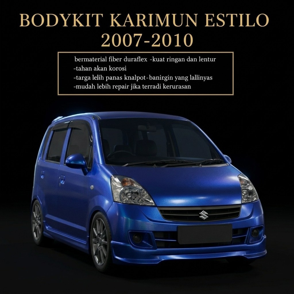 bodykit karimun estilo 2007 -2010  bodikit karimun estilo body kit karimun estilo