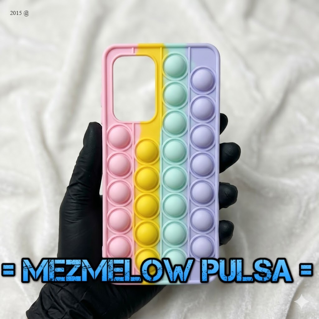 Casing Case Lembut POP IT Rainbow Silicone Case SAMSUNG A52 4G 5G