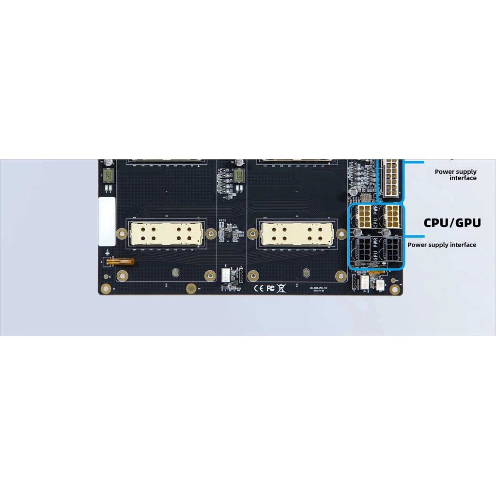 HighSpeed 300G NVLink Interconnect Module  DualCard PassThrough with SXM2 Interface (Aomsxmv Simplif