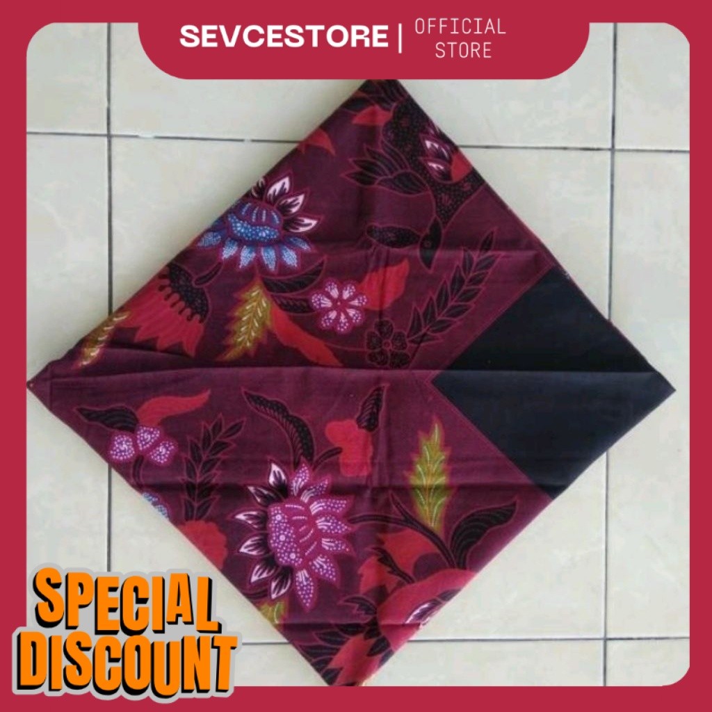 NEW PRODUCT Udeng Madura Segitiga / Ikat Kepala Batik Madura Ikat Kepala Jaranan Udeng Kain Sakera S