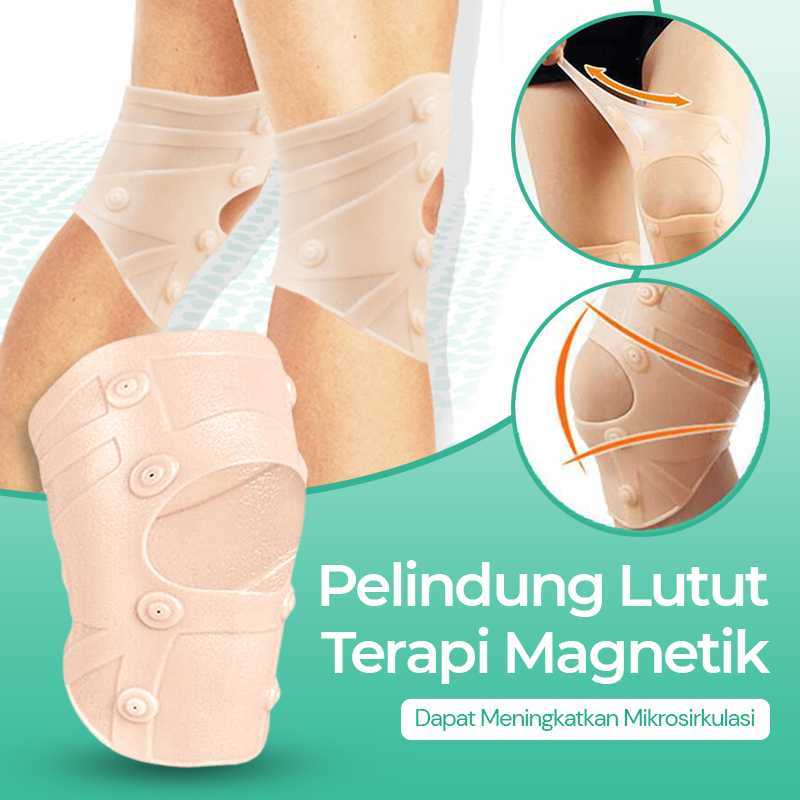 COD Deker Kneepad Brace Support Magnetic Alat Terapi Fisioterapi Relaksasi Kesehatan Cedera Sendi De