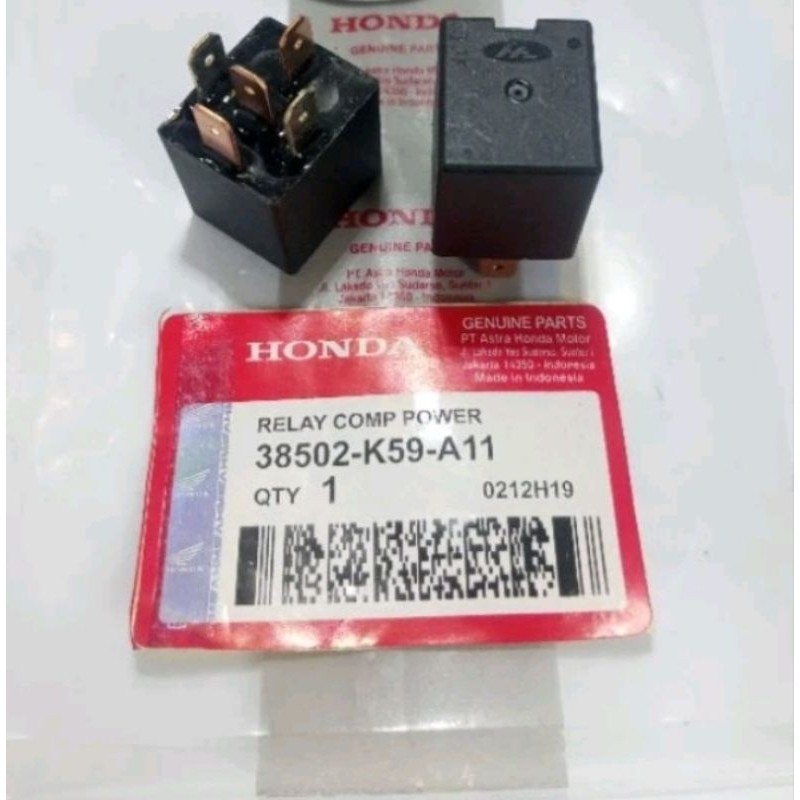 relay  riley honda vario honda pcx  relay comp power kaki 5 all honda