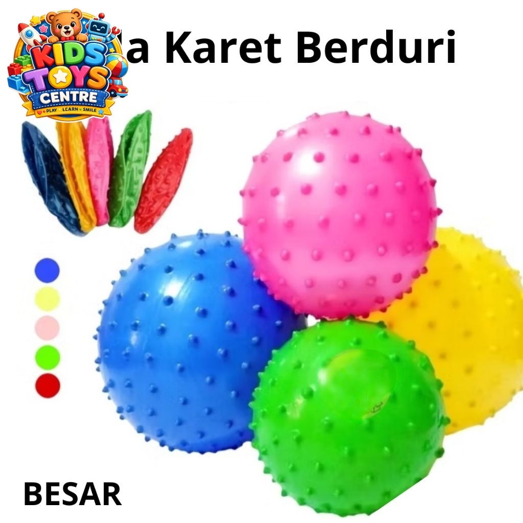 Mainan Anak Bola Duri Karet Besar Mainan Olahraga Bola Karet berduri Mainan Anak Laki Laki Mainan An