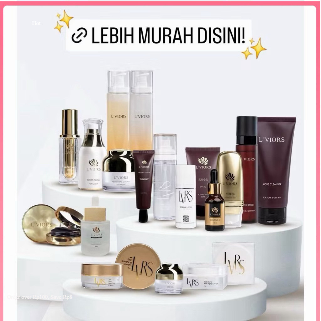 LViors FREE KONSUL Paket Glowing / Paket Whitening / Paket Acne / Paket Flek