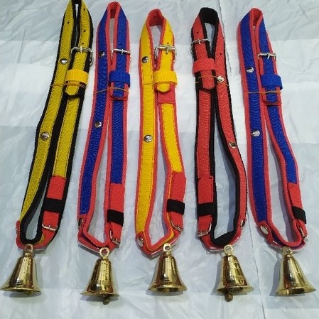 kalung pedet/sapi kecil + lonceng besar