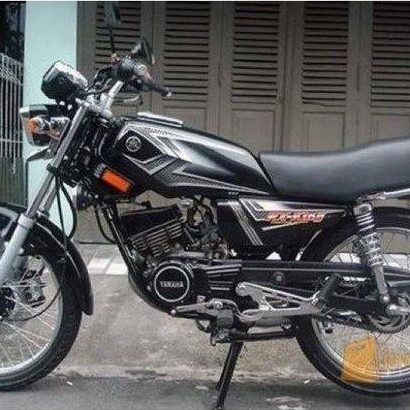 STRIPING RX KING 2004 STIKER LIST RX KING 2004 HITAM ORINAL YGP