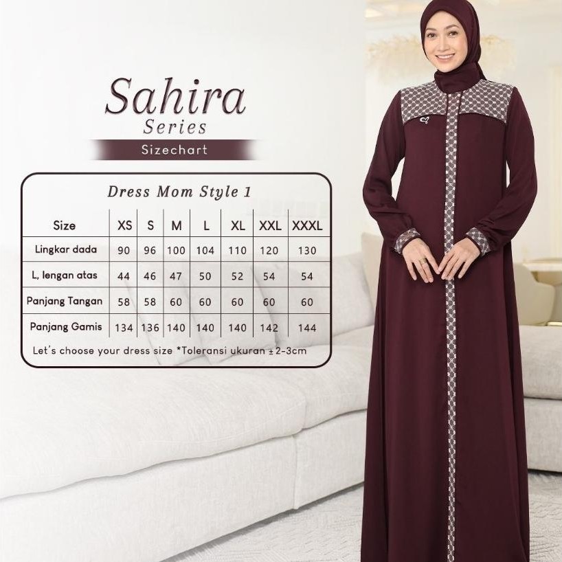 DISKON SARIMBIT SAHIRA (ROYAL BURGUNDY) BY SALVINA HIJAB |SARIMBIT SALVINA |SARIMBIT 2026