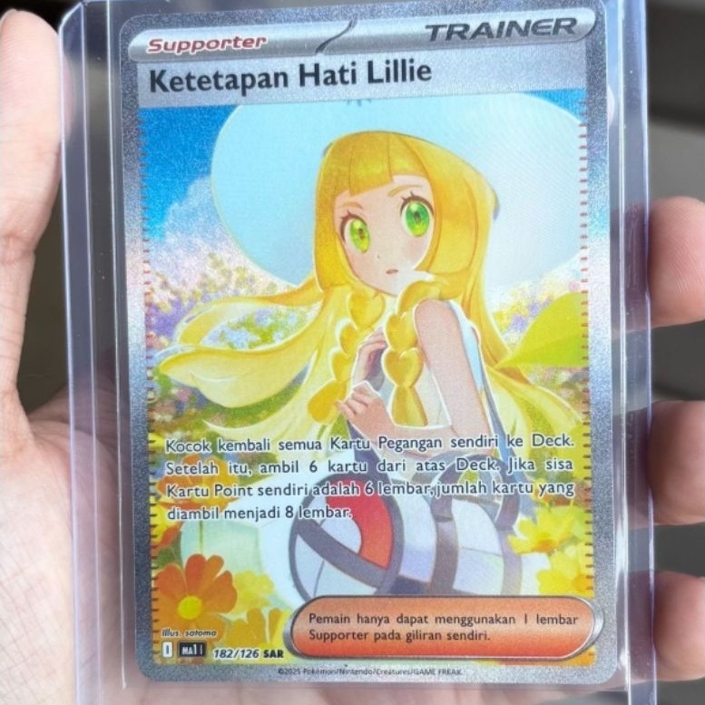Pokemon Ketetapan Hati Lillie SAR