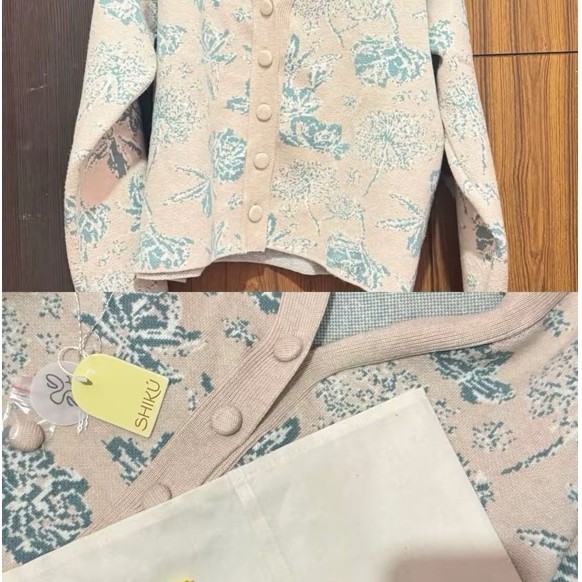 preloved shiku mirelle teal LXL
