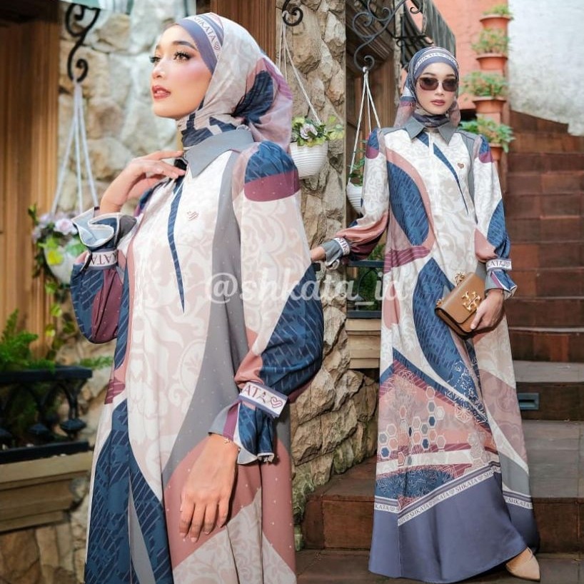Premium Celine series by shkata gamis kerudung