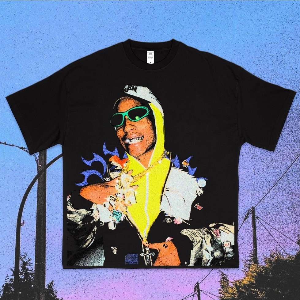 ASAP ROCKY X06 TEE Kaos Pria