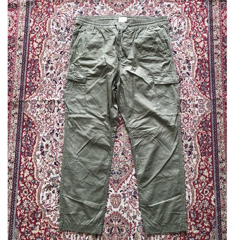 Celana H&M cargo pants Casual H&M vintage military cargo pants HI149