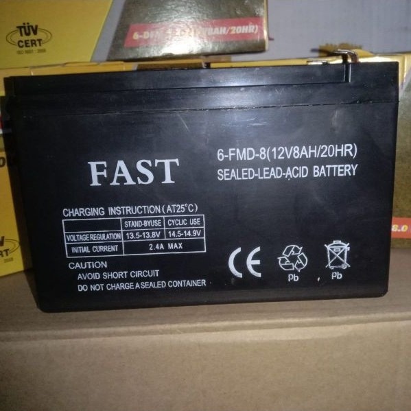 aki12volt 8ah FAST