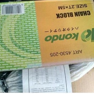 HARGA DISC - PROMO Chain Block Katrol Takel Kerekan Kondo 2Ton 5Meter