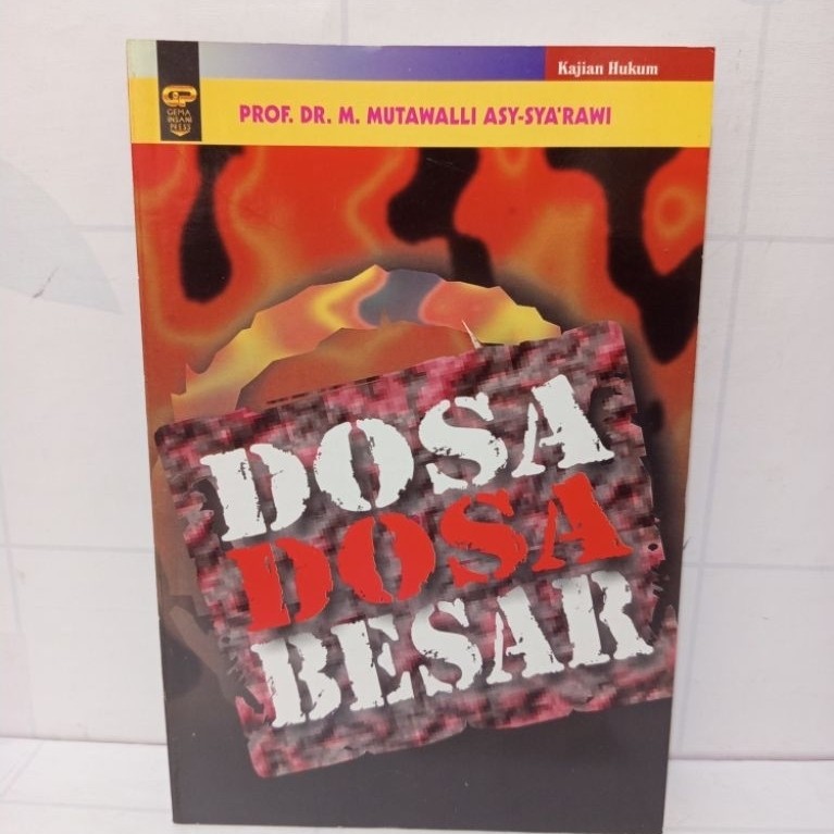Buku Dosa-Dosa Besar by M Mutawalli Asy-Syarawi