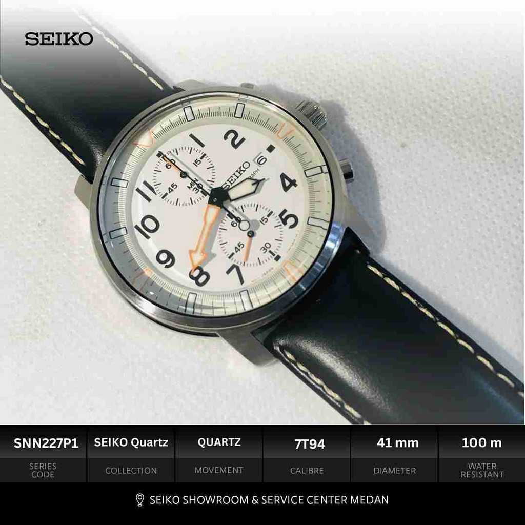 Seiko Showroom Medan - Seiko Chronograph SNN227 Quartz