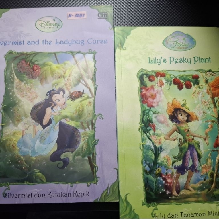 Novel Bergambar Seri Disney Fairies / Ori /Seken