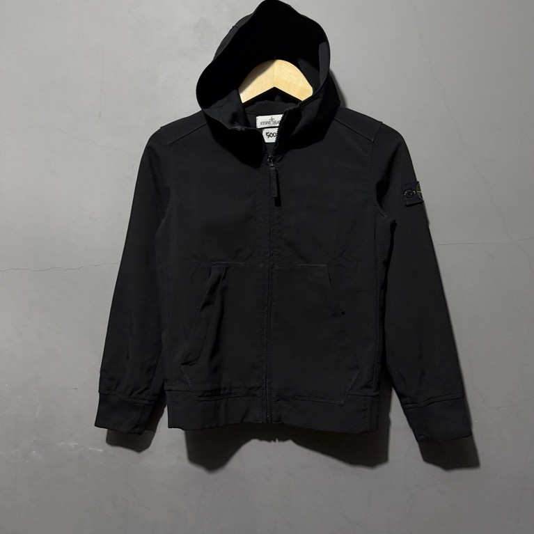 softshell junior stone island black