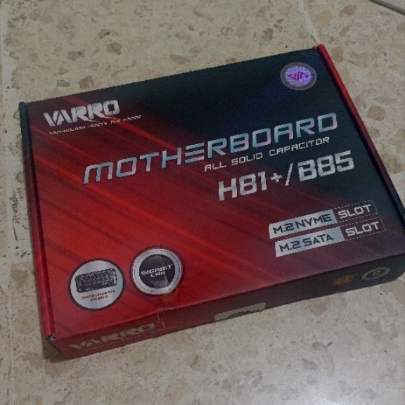 Varro H81+/B85 MOTHERBOARD DDR3