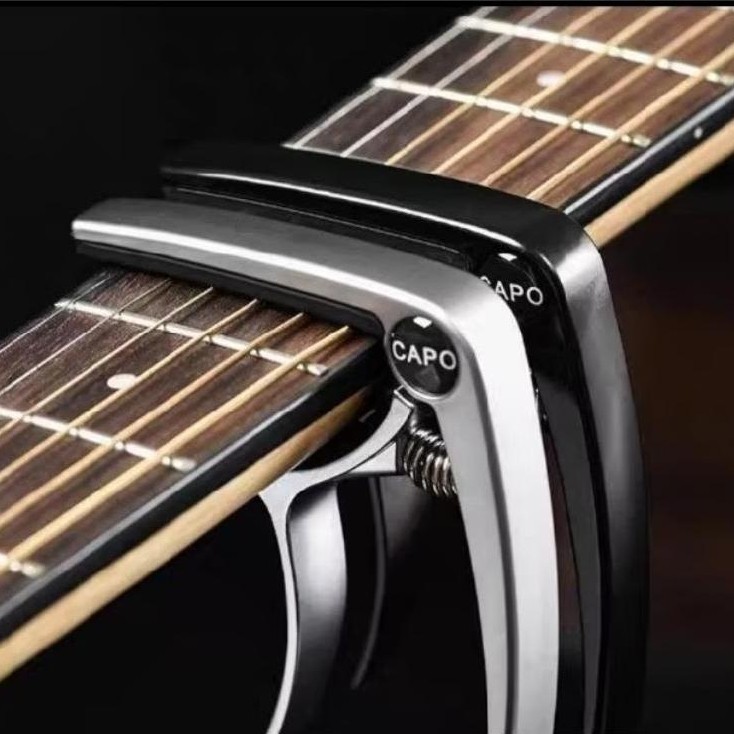 capo gitar akustik elektrik nylon bahan zinc alloy