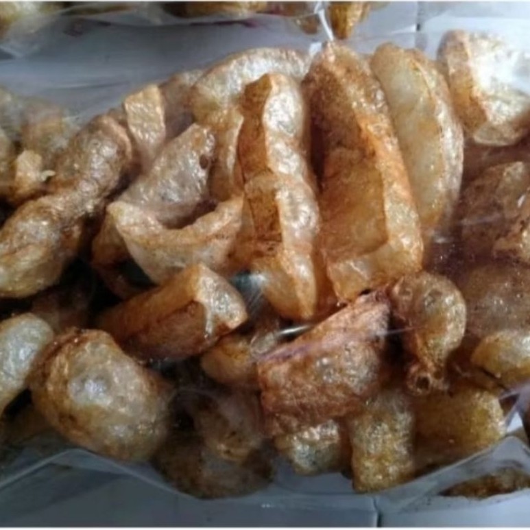 KRUPUK KULIT RAMBAK KERBAU KERUPUK  KULIT KERBAU