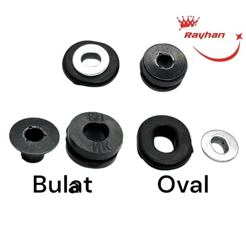 KARET BODY RING OVAL BULAT RUBBER 1 SET KARET DAN RING BOS ..