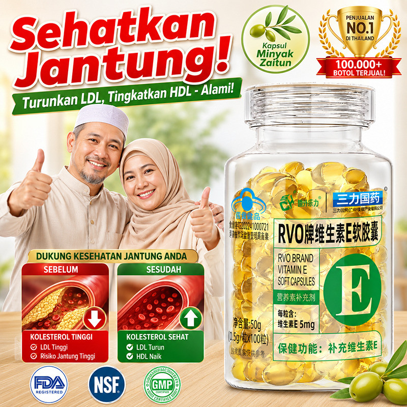 Kapsul Minyak Zaitun/Softgel Olive Oil Terlaris, Minyak Zaitun berkualitas terbaik Grade A/Zaitun As