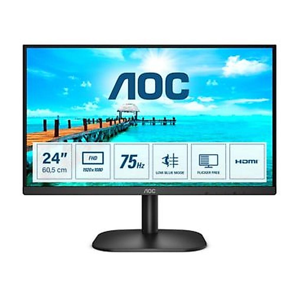 Monitor AOC 24B2XHM 24 INCH VA 1080p 75Hz ( GARANSI RESMI )