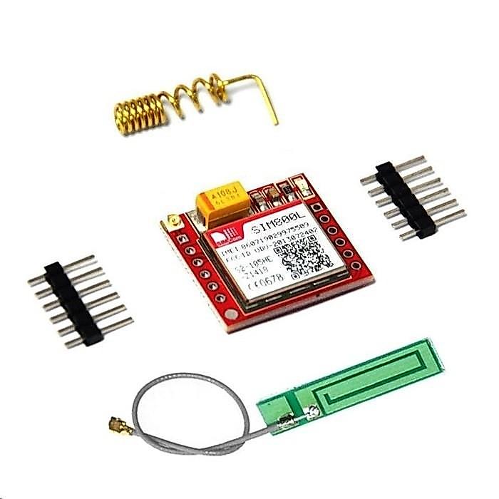 Sim800 Gsm Gprs Quad Band Module Slot Micro Sim Sim800L Iot