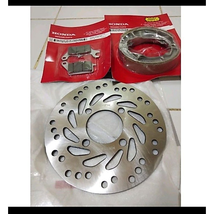 kampas rem cakram depan +kampas belakang beat fi, esp,pop,Vario 125, Scoopy fi,beat