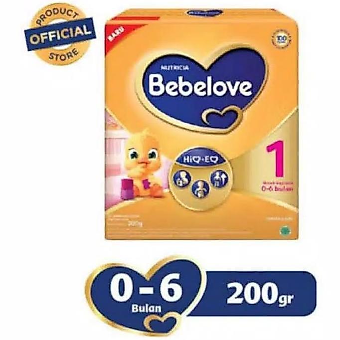 Terlaris Bebelove 1 Susu Bayi Formula Lanjutan 0-6 Bulan - Bebelove 1 200 Gram