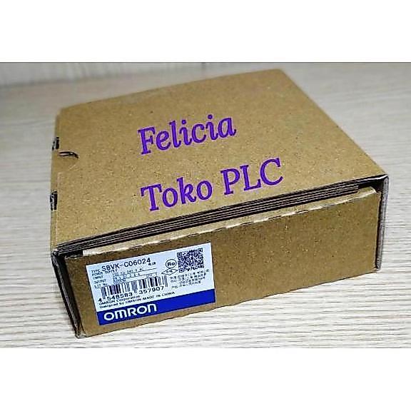 TERBARU - Power Supply S8VK-C06024 S8VK-C06024/ED2 24VDC 2.5A Omron S8VK C06024 / ED2 Din Rail