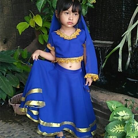 Baju india anak/baju india anak murah/kostum india