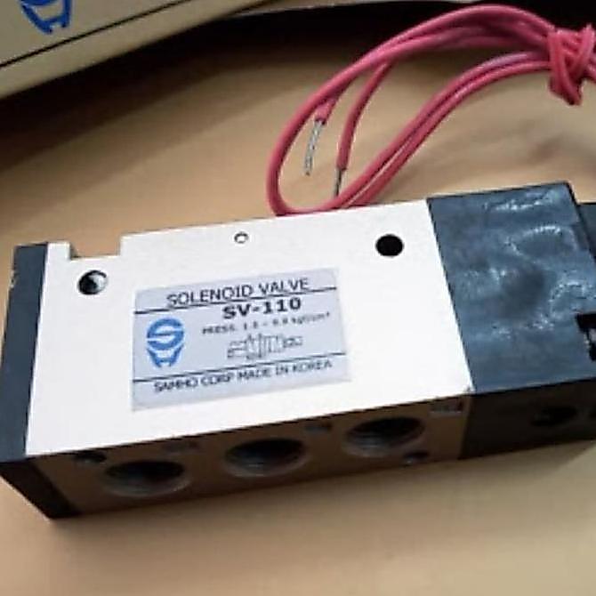 Selenoid Valve Samho Pneumatic Sv110 -02Volt24Dc/220Vac Terbaik