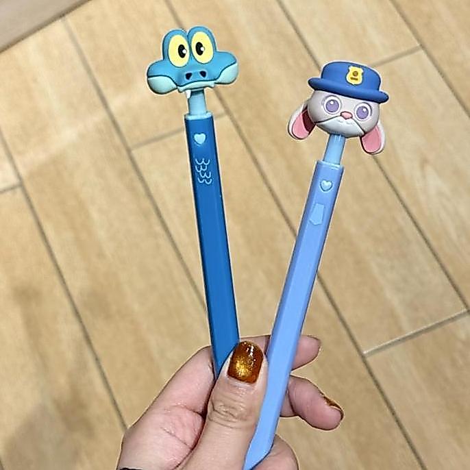 QROPSNO Homeony Bolpoin Serum Kartun Gary Ular Imut Design Lucu Tinta Halus Anti Macet Cocok untuk P