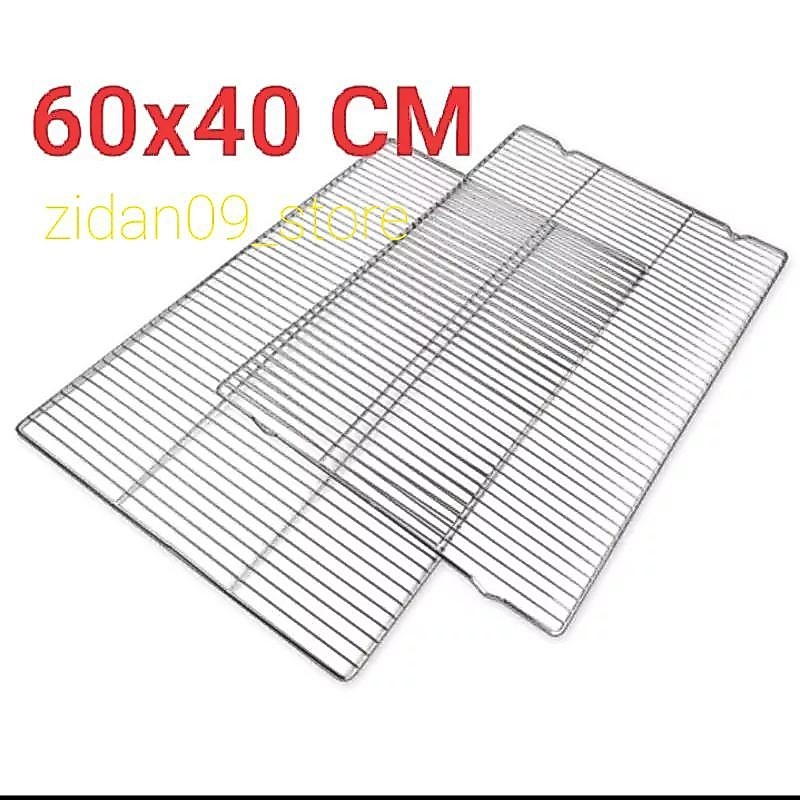cooling rack ukuran 60x40 cm cooling rack ukuran jumbo rak peniris kue cooling rack peniris makanan/