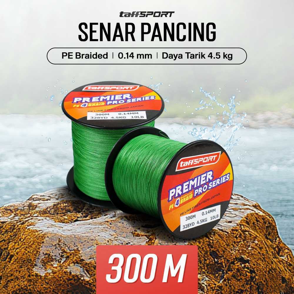 Senar Pancing Braided Line PE Premier Pro – Fishing Line Kekuatan Tinggi (300M)