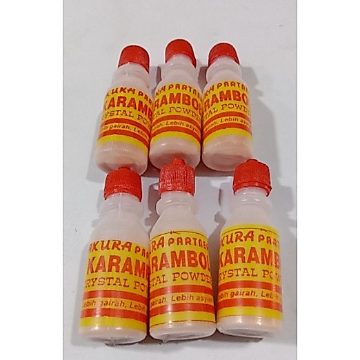 Kristal karambol / Bedak pelicin karambol