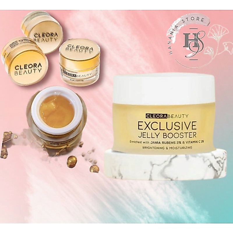 Cleora Beauty Jelly Booster Serum - Skincare Kulit Glowing Aman BPOM
