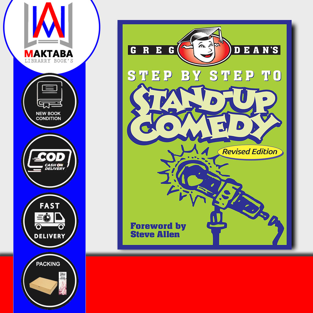 Step by Step to Stand-Up Comedy - Revised Edition by Greg Dean (English Version)