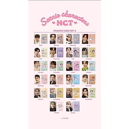 Ready Stock PC NCT x Sanrio |1| TAEIL JOHNNY TAEYONG YUTA KUN DOYOUNG TEN JAEHYUN WINWIN JUNGWOO MAR