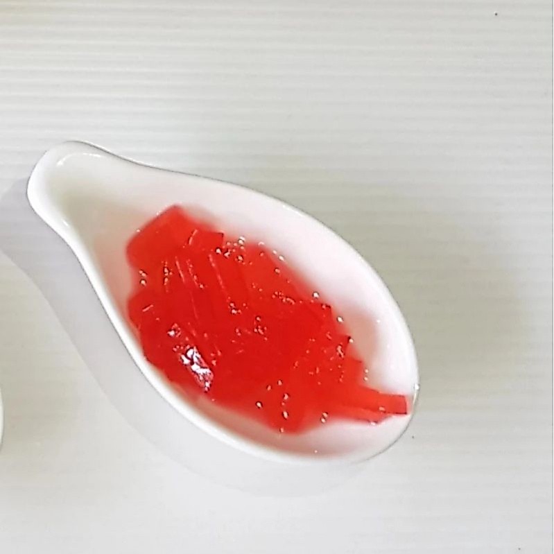 Sample Jelly BobaKing Cocopandan , Jackfruit , Strawberry , Pandan , Mango , Lychee