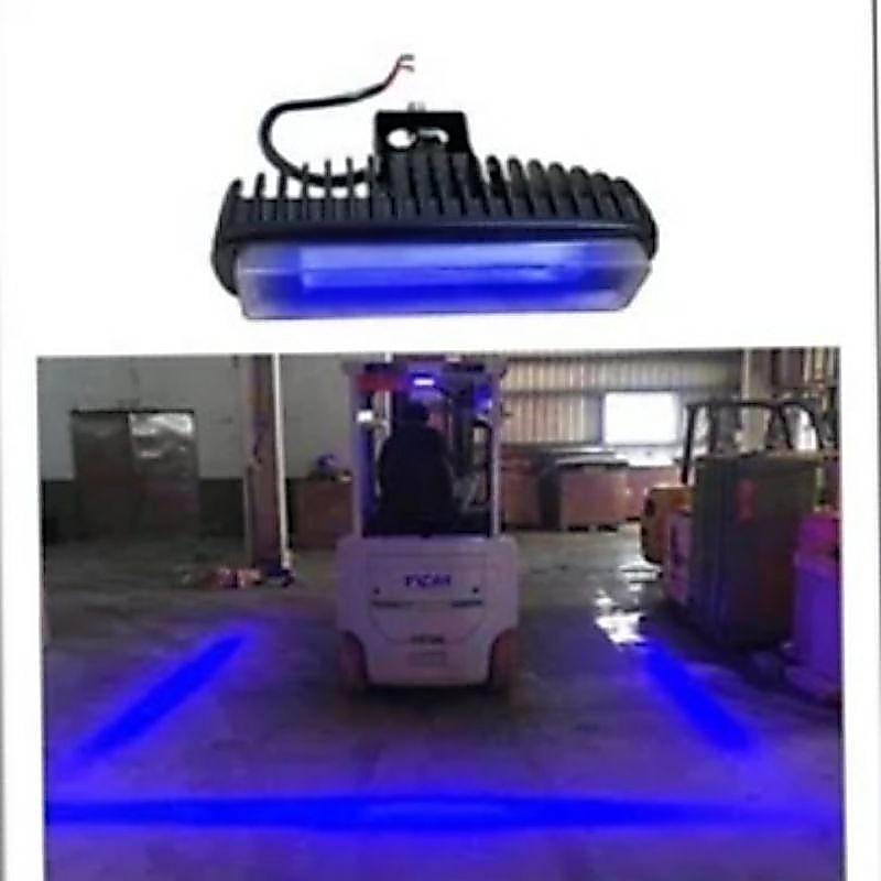 Blue Line Forklift Lampu Line Blue Zone Forklift Safety lamp