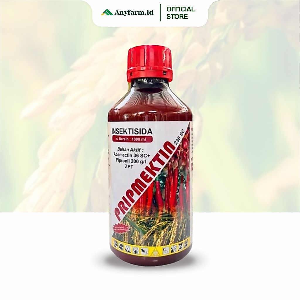 PRIPMEKTIN 236 SC - Insektisida 1 Liter ampuh atasi thrips, ulat grayak, sundep, beluk, wereng, dll