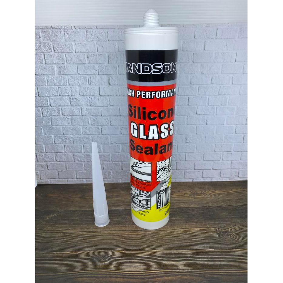 Lem Botol / Lem Sealent Botol / Lem Silicone Glass / Lem Kaca - Putih